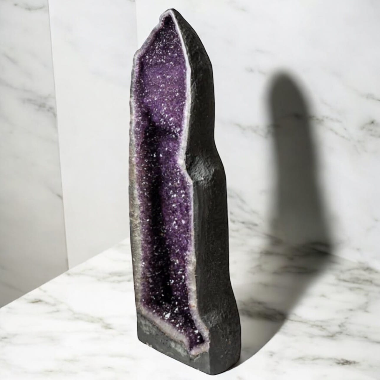 Polished citrine gemstone for energy and decor